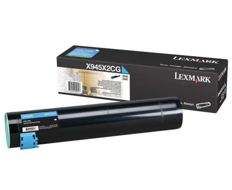 Lexmark X945X2CG - Yüksek Kapasiteli Mavi Toner